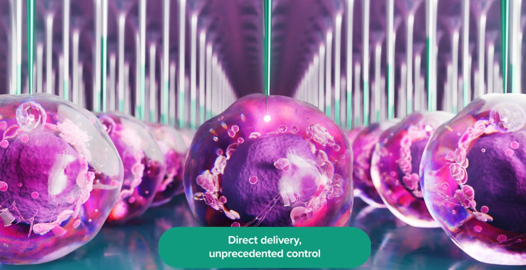 Direct delivery, unprecedented control — silicon nanoneedles delivering genetic cargo into cells